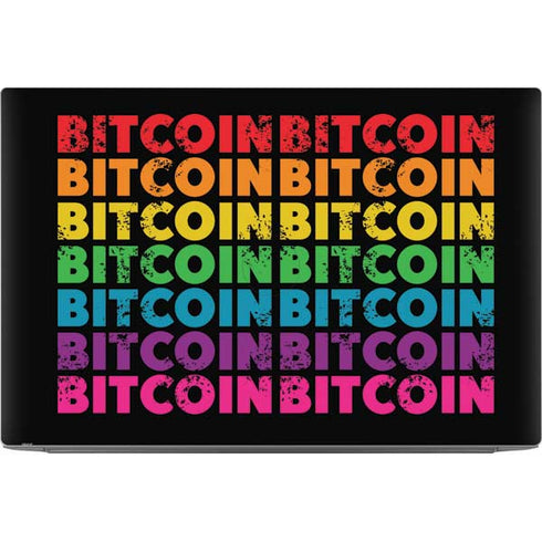 Rainbow Bitcoin Dell XPS Skin